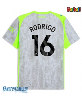 Manchester City Rodri Hernandez #16 Tricou Fotbal Replică 2025-26 Barbati Treilea